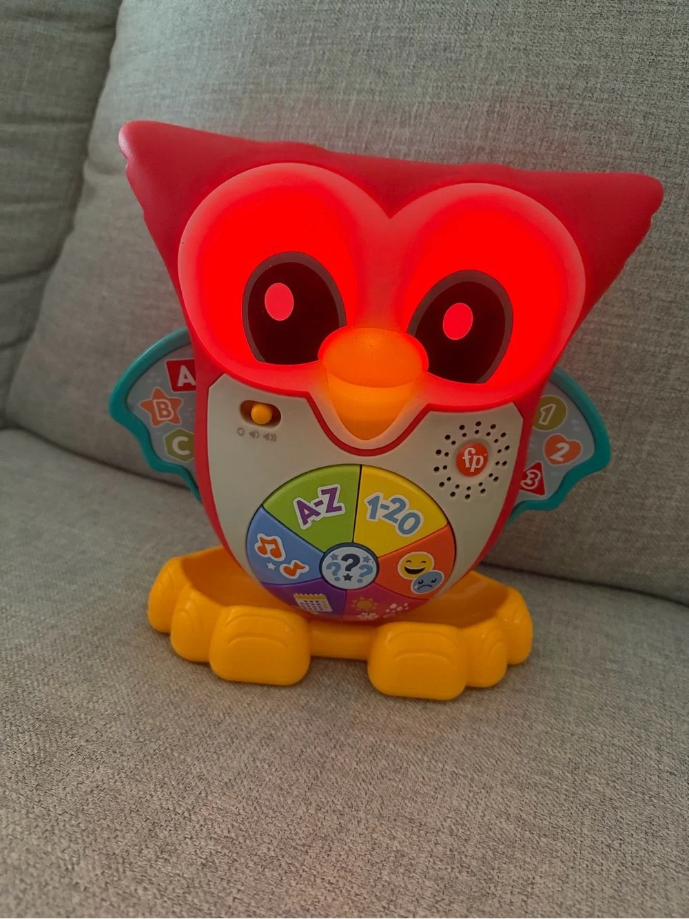Fisher-Price Interactive Owl Learning Toy Linkables Works